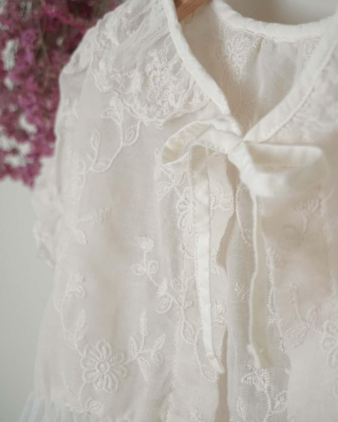 lace ribbon cardigan