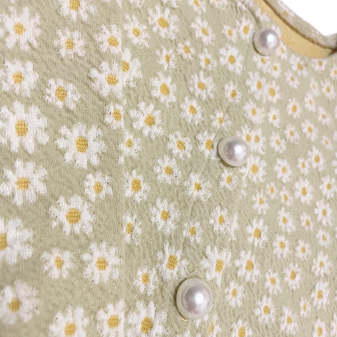 petit flower cardigan