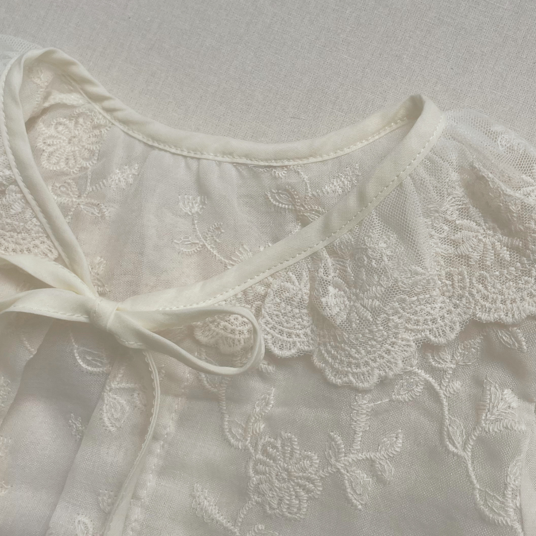 lace ribbon cardigan