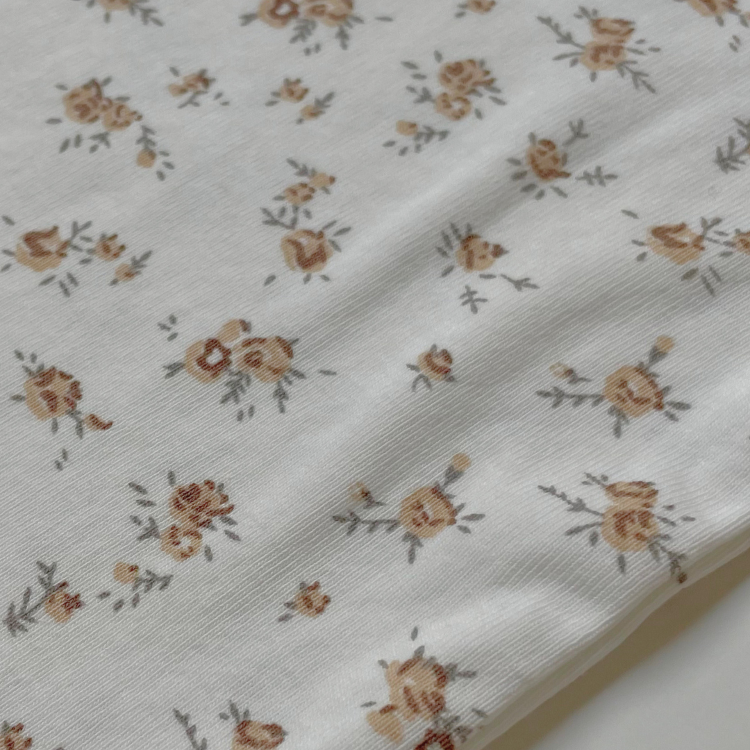 floral sleeveless shirt
